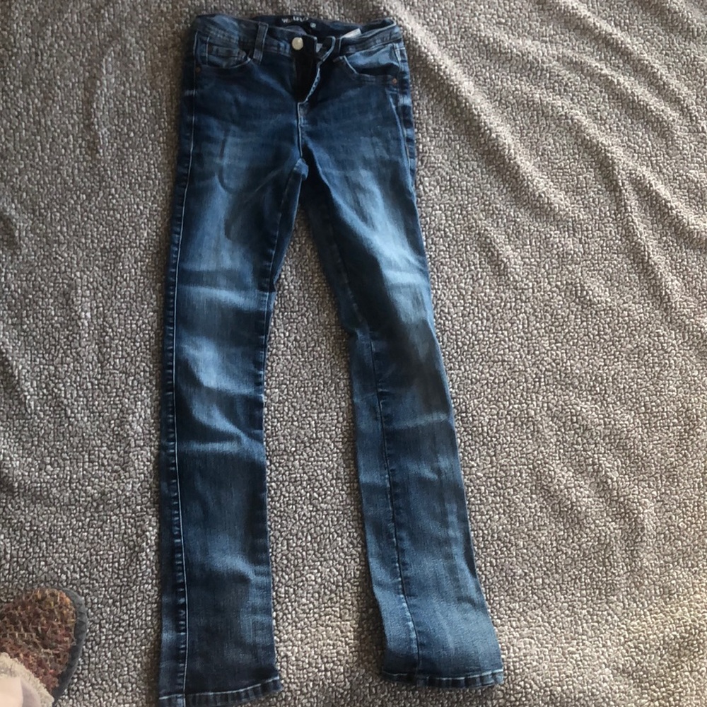 Boot leg cut jeans